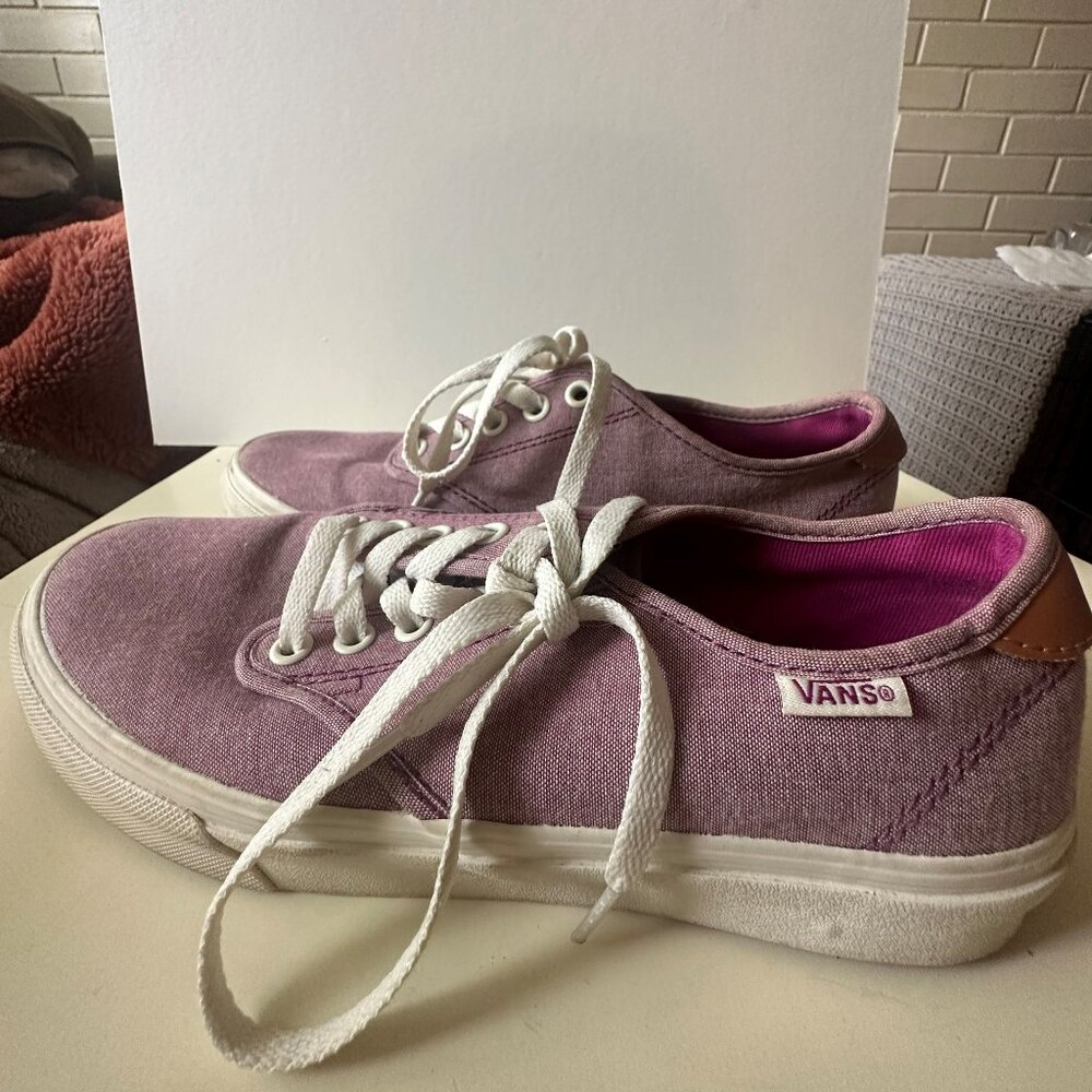 Women VANS Purple Shoes